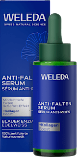 Prémiové liftingové intenzívne sérum Anti-age s modrým horcom WELEDA