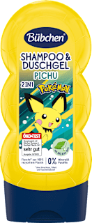 Kinder Duschgel & Shampoo 2in1 Pokemon Pikachu Bübchen
