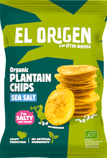 Chips Kochbananen gesalzen Bio EL ORIGEN