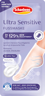 Fußmaske Socken Ultra Sensitive (1 Paar) Schaebens