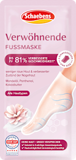 Fußmaske Socken verwöhnend (1 Paar) Schaebens