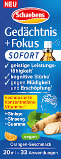 Gedächtnis + Fokus Spray Schaebens