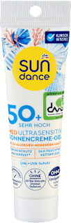Sonnencremegel MED ultra sensitiv LSF 50+, Reisegröße SUNDANCE