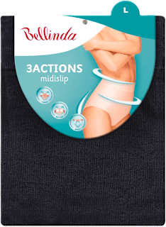 kalhotky 3ACTION, velikost L, černé Bellinda