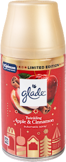 náhradní náplň do automatického osvěžovače vzduchu Twinkling Apple & Cinnamon glade