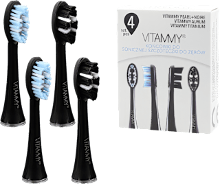 Końcówki do szczoteczki Pearl+noire VITAMMY