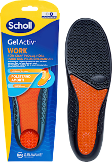 Einlegesohlen GelActiv Work Gr. 40 - 46,5 (1 Paar) Scholl