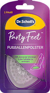 Druckstellenschutz Party Feet Fußballenpolster Scholl