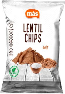 Lentil čips - leća i so más