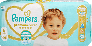 Pelenka 6-os méret, 13-18 kg Pampers Premium Care