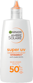 Sonnenfluid Gesicht super UV mit Vitamin C, LSF 50+ Garnier Ambre Solaire