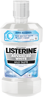 ústní voda Advanced White Mild Taste Listerine