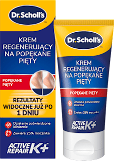 Krem regenerujący na popękane pięty Scholl