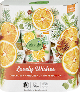 Geschenkset Lovely Wishes alverde NATURKOSMETIK