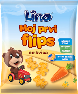 Moj prvi flips - mrkva Lino