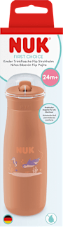 Kinderflasche Kinder First Choice Flip Strohhalm Pinguin 24+ Monate, 450 ml NUK