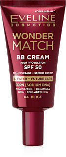 Wonder Match BB krema – 04 Beige, SPF 50 EVELINE COSMETICS