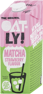 Ovsený nápoj Matcha Strawberry Oatly