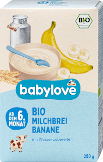 Bio tejpép banános, 12 hónapos kortól babylove