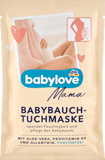 Tuchmaske Babybauch babylove Mama