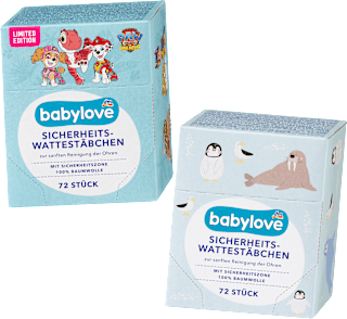 Sicherheits-Wattestäbchen babylove