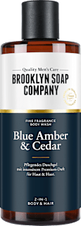 Duschgel Blue Amber & Cedar 2in1 Brooklyn Soap Company