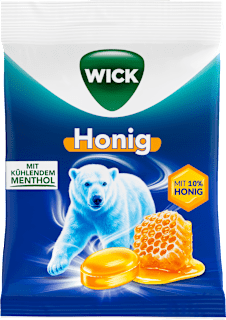Bonbon, Honig mit kühlendem Menthol WICK