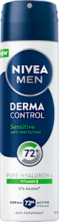 Deodoant spray Derma Control Sensitive NIVEA MEN