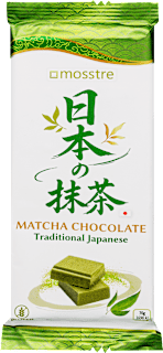 Matcha csokoládé mosstre