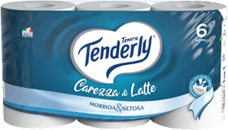 Carta igienica Carezza di Latte 2 veli Tenderly