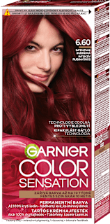 Tartós hajfesték, intenzív rubinvörös 6.60 GARNIER Color Sensation