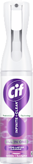 univerzální čisticí sprej Cif Infinite+Clean All in One, Lavender & Eucalyptus Cif