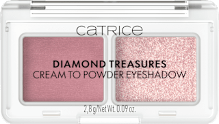 Krémovo púdrový očný tieň Diamond Treasures  - 020 Fairy Dust CATRICE