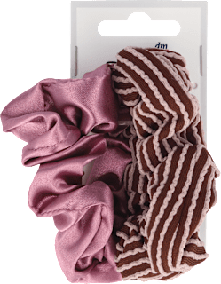 látkové gumičky do vlasů Scrunchie, vícebarevné ebelin