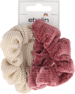 látkové gumičky do vlasů Scrunchie, vícebarevné ebelin