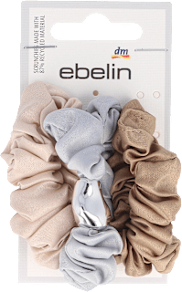 látkové gumičky do vlasů Scrunchie, vícebarevné ebelin