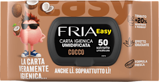 Carta igienica umidificata al cocco FRIA