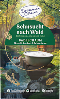 pěna do koupele Sehnsucht nach Wald Dresdner Essenz