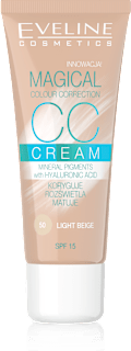Magical CC krema – 50 Light Beige, SPF 15 EVELINE COSMETICS