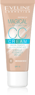 Magical CC krema – 52 Medium Beige, SPF 15 EVELINE COSMETICS