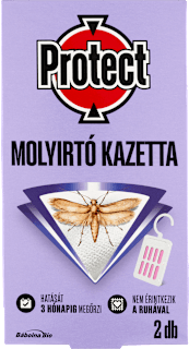 Ruhamolyírtó kazetta PROTECT