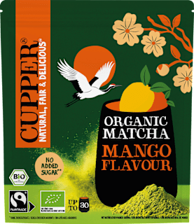 Matcha Pulver Mango Cupper