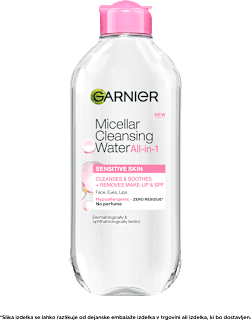 Micelarna voda za občutljivo kožo GARNIER SKIN NATURALS
