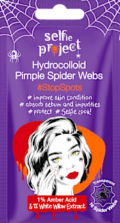  hydrokoloidní náplasti na akné Anti-pimple Spider web Selfie Project