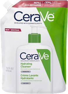 hydratační čisticí gel, náhradní náplň CeraVe