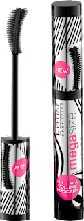 Maskara MEGA SIZE LASHES, Black EVELINE COSMETICS