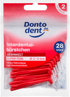 Interdentalbürsten gewinkelt ISO 2 Dontodent