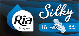 Tampóny Silky super Ria
