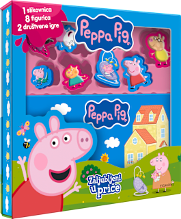 Slikovnica za djecu Peppa Pig – zaljubljeni u priče EGMONT
