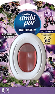 osvěžovač vzduchu do koupelny Sugarplum & Cherry ambi pur